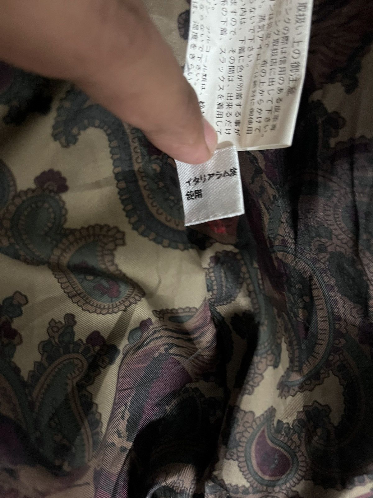 If Six Was Nine Vintage Italian Brand Leather Aviator Mafia Style Jacket Size US L / EU 52-54 / 3 - 15 Thumbnail