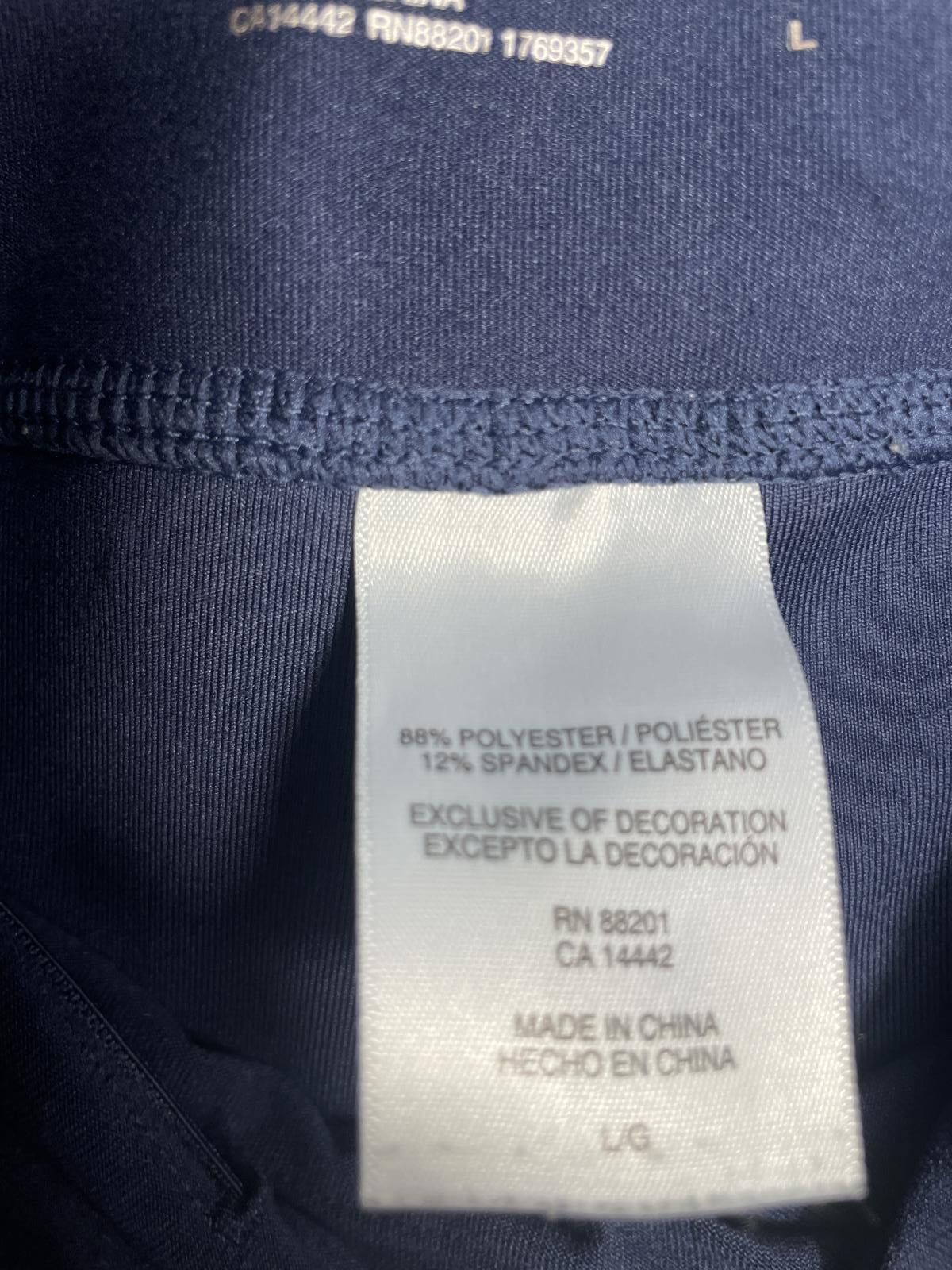 Mondetta Mondetta Leggings Women's Large Blue Performance Athletic Size 36" / US 14 / IT 50 - 4 Thumbnail