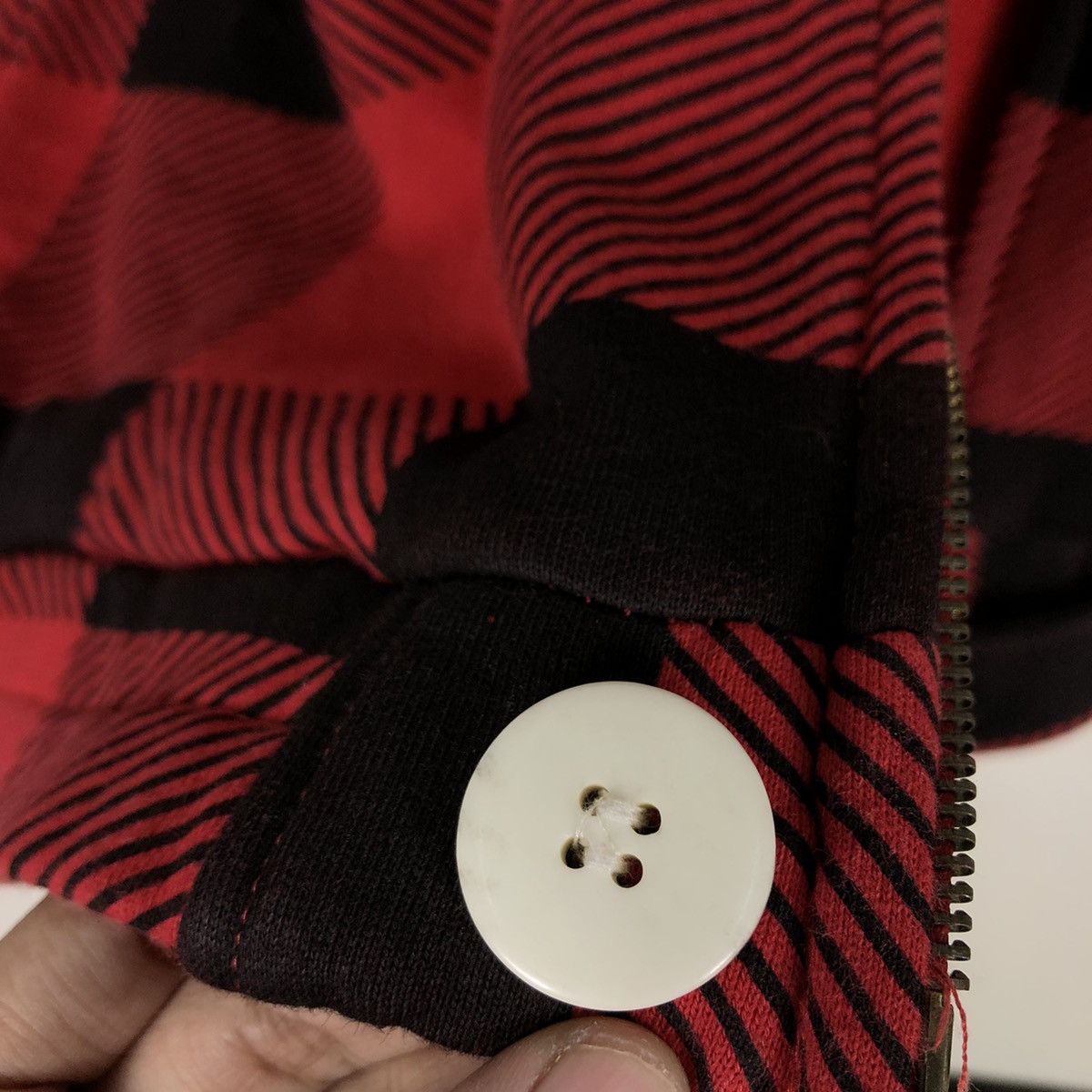 Japanese Brand 🔥Vintage Bomber Jacket Woolrich Tartan Design Punk Design Size US M / EU 48-50 / 2 - 16 Thumbnail