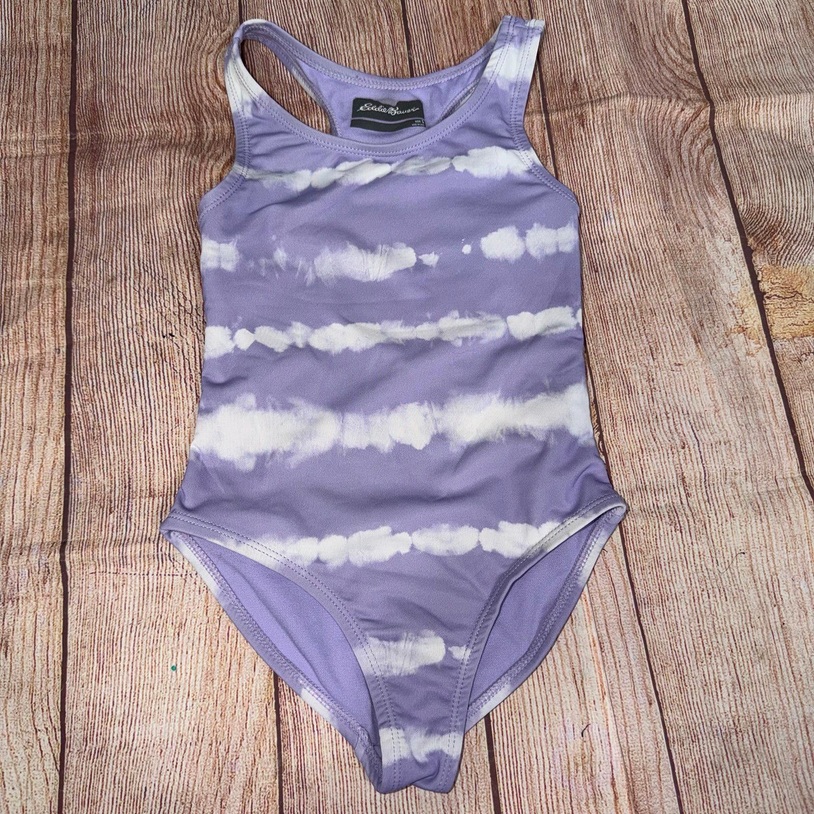 Eddie Bauer Eddie Bauer Girls Tie-Dye Swimsuit Size 5 Size ONE SIZE - 1 Thumbnail