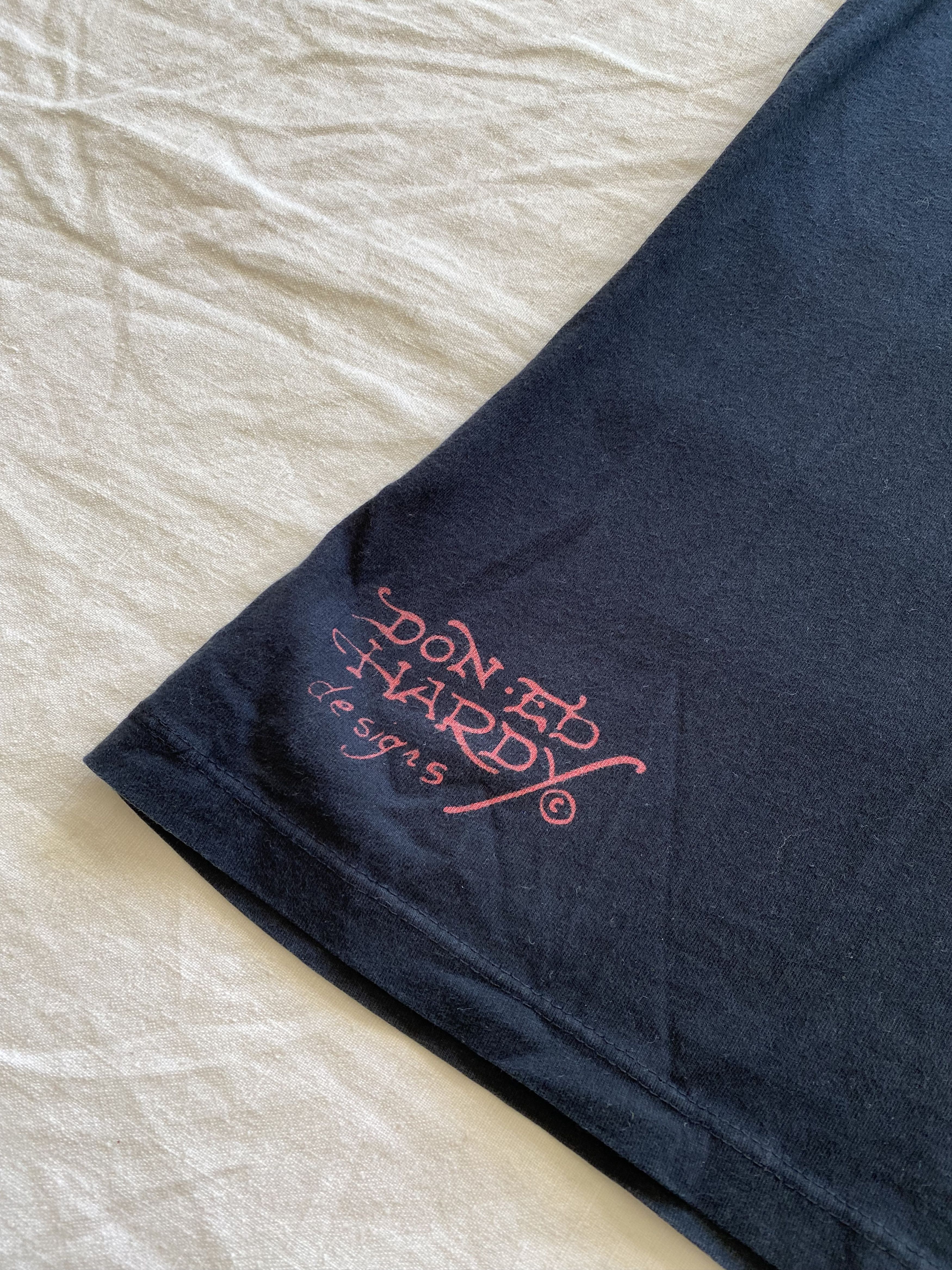 Christian Audigier Ed Hardy Vintage Y2K Cristian Audigier Black Streetwear Tee Size M / US 6-8 / IT 42-44 - 15 Thumbnail