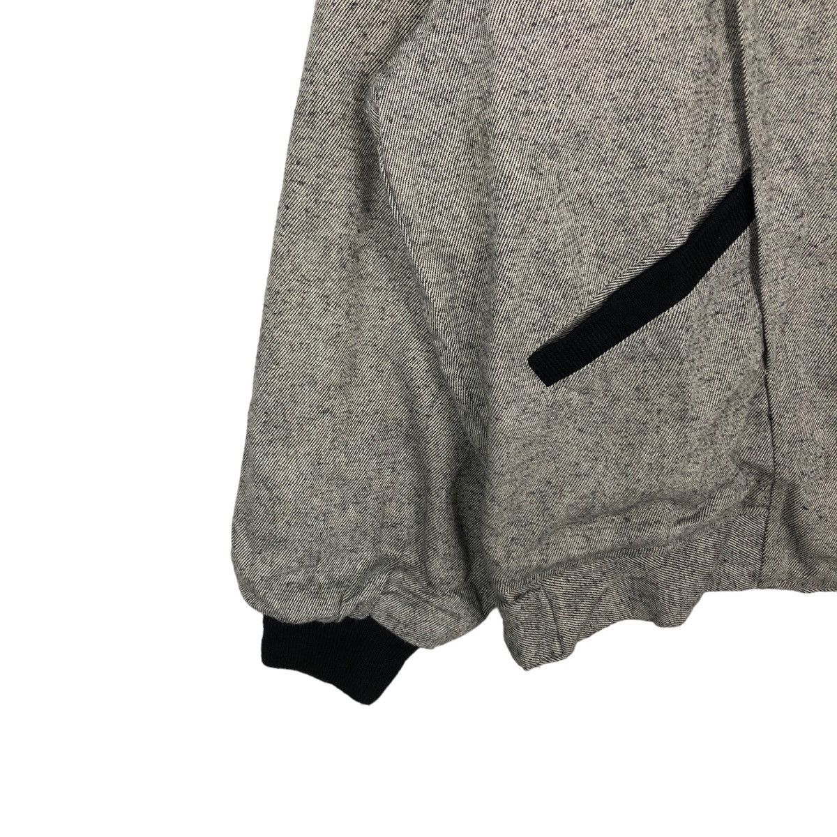 Japanese Brand 🔥WOOL BOMBER JACKET ARTISANAT JAPAN ISSEY MIYAKE Size US L / EU 52-54 / 3 - 3 Thumbnail