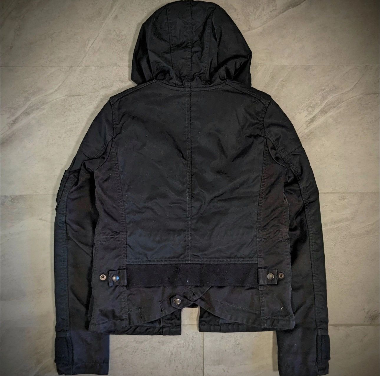 Japanese Brand × Vintage жизнь rebuilded fur incoated gimmick jacket Size US S / EU 44-46 / 1 - 3 Thumbnail