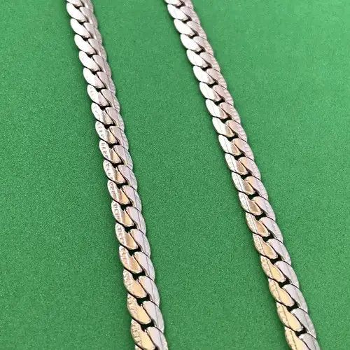 Jewelry Titanium Steel Link Chain Necklace for Men Women Size ONE SIZE - 4 Thumbnail