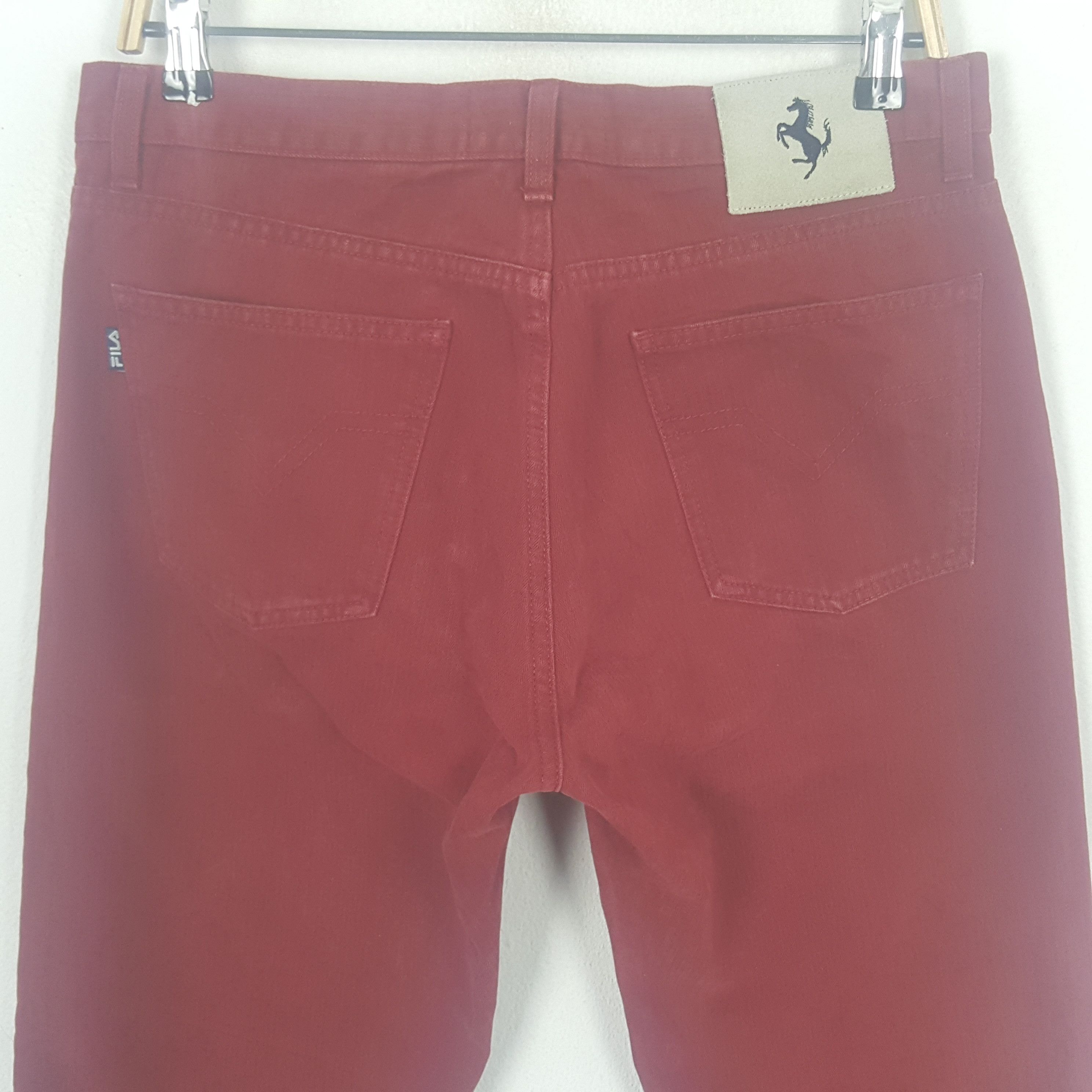 Fila Vintage Fila X Ferrari American Trousers Pants C297N8 Size US 32 / EU 48 - 5 Thumbnail
