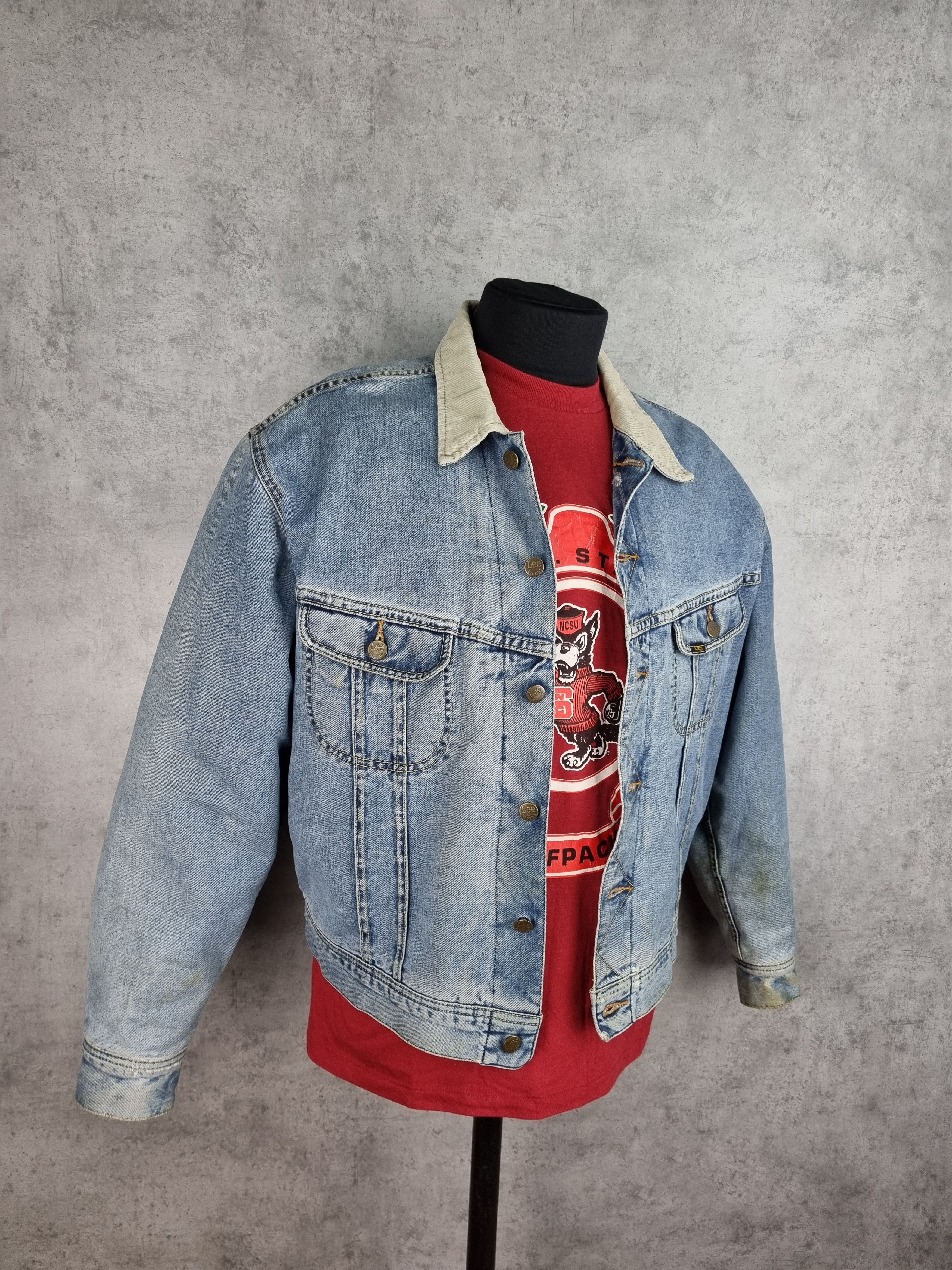 Lee Iconic Style Lee Storm Rider Union Made Trucker Denim Jacket Size US M / EU 48-50 / 2 - 12 Thumbnail