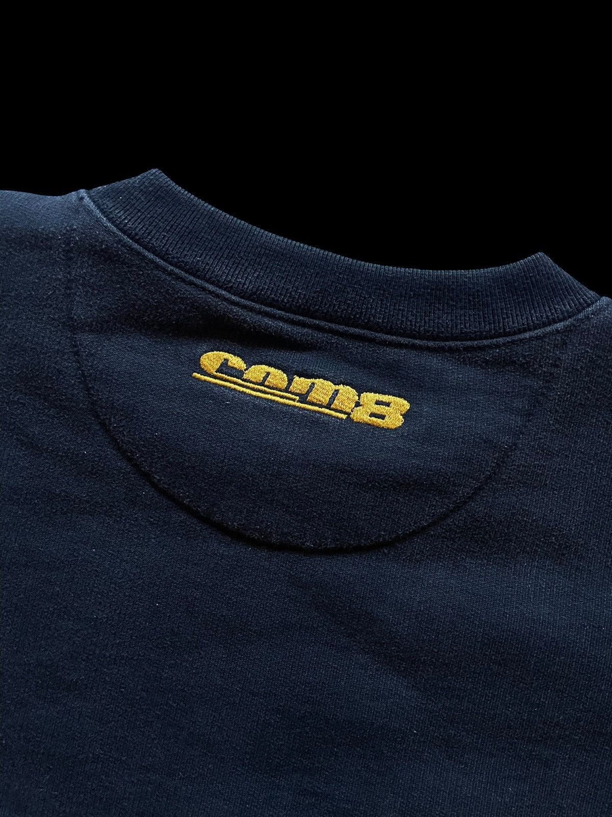 Designer × Vintage COM8 HEAVY COTTON REFLECTIVE LOGO BOXY FIT SWEATSHIRT Y2k Size US L / EU 52-54 / 3 - 7 Thumbnail