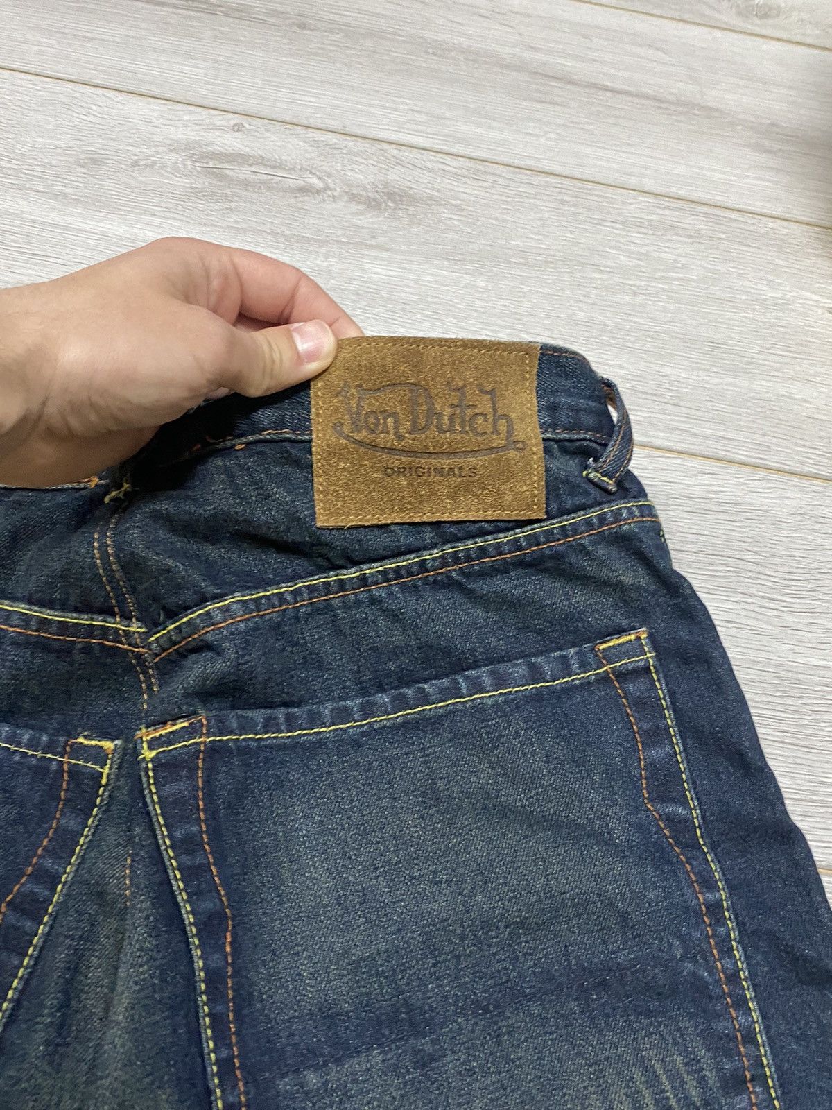 Von Dutch Von Dutch vintage jeans big logo Size US 34 / EU 50 - 11 Thumbnail
