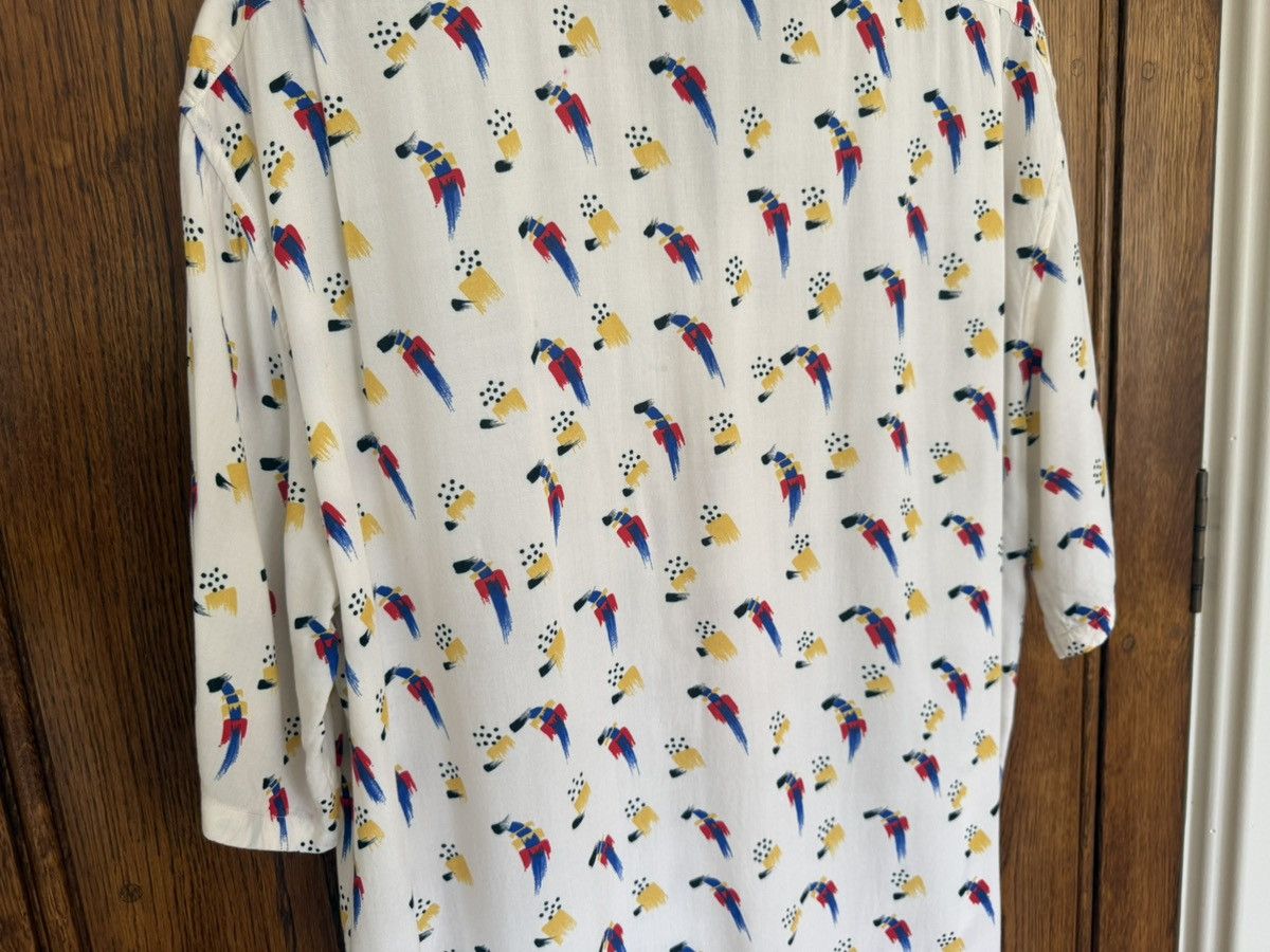 Saint Laurent Paris SS22 Saint Laurent parrot Hawaiian shirt bowling 41 grail Size US L / EU 52-54 / 3 - 17 Thumbnail