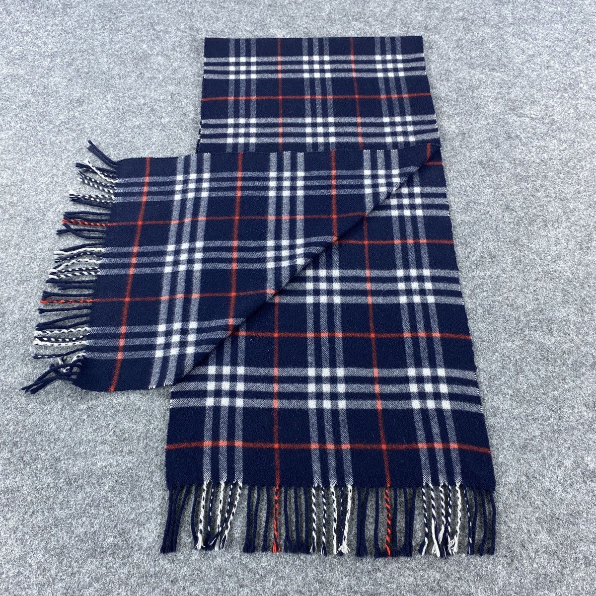 Burberry × Vintage Burberry Scarf # Muffler # Neckwear # D660 Size ONE SIZE - 4 Thumbnail