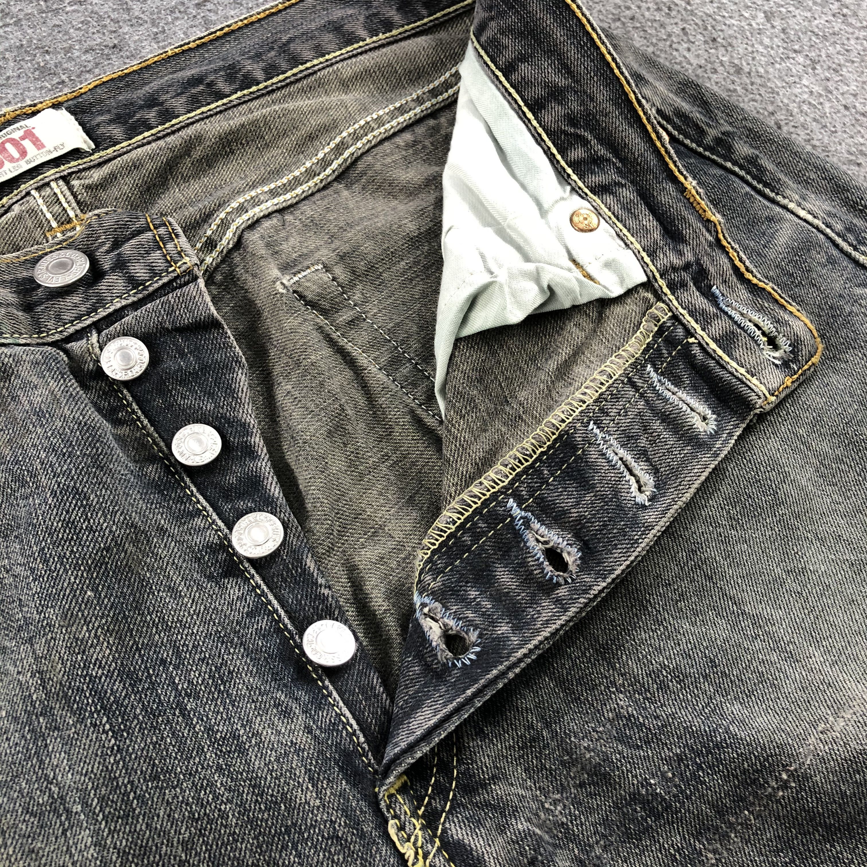 Levi's Vintage Levis 501 Earth Tone Jeans-J1526 Size US 33 - 11 Thumbnail