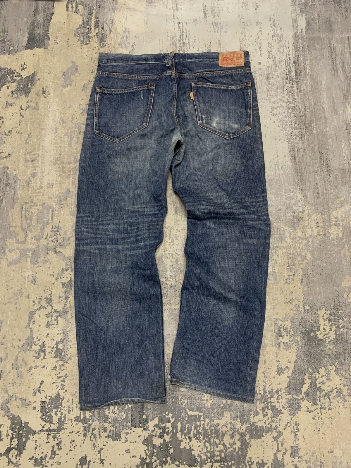 Japanese Brand Baggy rush hour mudwash japanese jeans big size Size US 38 / EU 54 - 7 Thumbnail