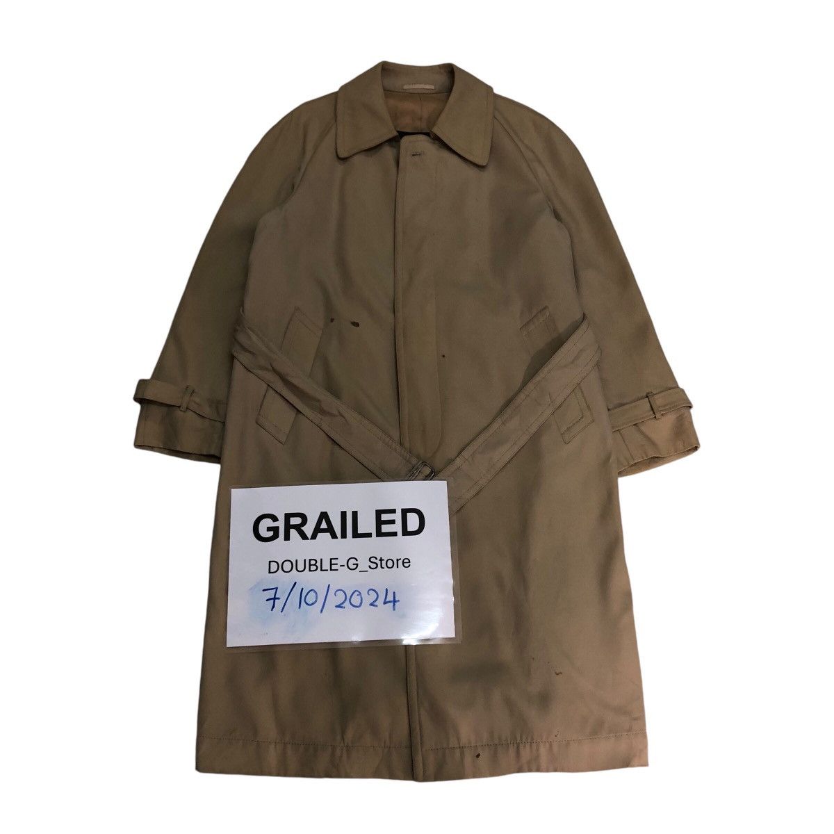 Japanese Brand × Lanvin 📌Vintage Long Jacket Lanvin Paris Double Breast Size US M / EU 48-50 / 2 - 1 Thumbnail