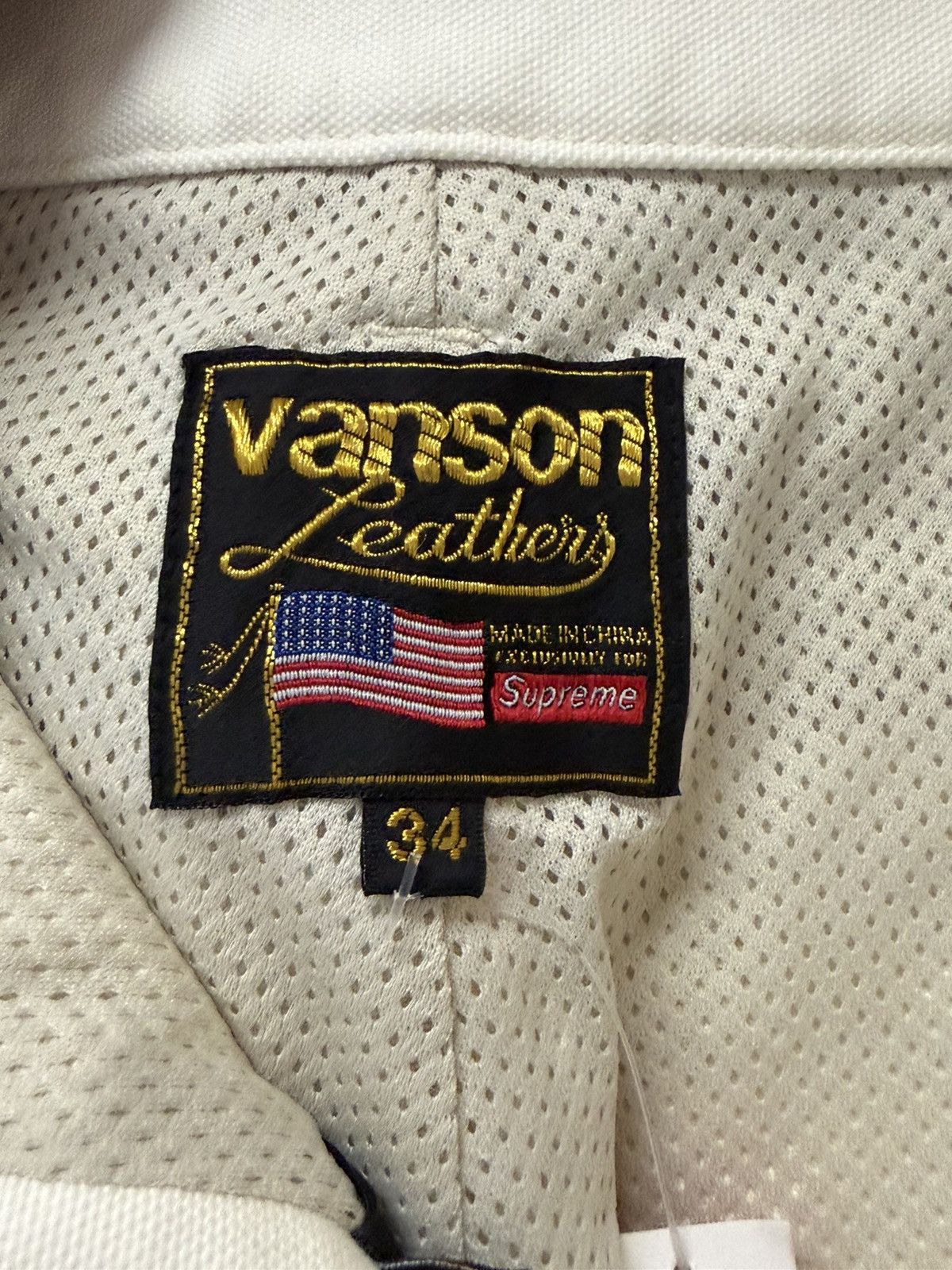 Supreme × Vanson Leathers Supreme Vanson Leathers Cordura Cotton Pant White Size US 34 / EU 50 - 3 Thumbnail