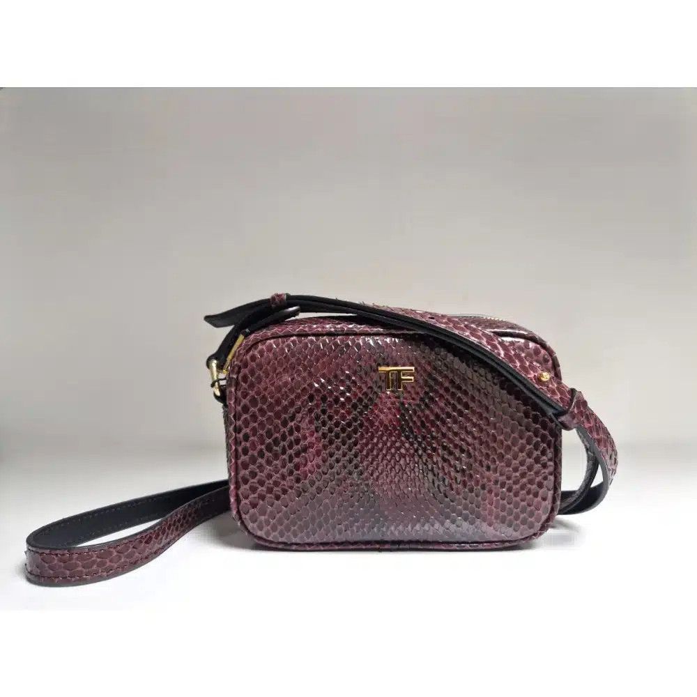 Tom Ford o1loc1c0125 S0440 Size: OS / Crossbody Mini Bag in Bordeaux Size ONE SIZE - 2 Thumbnail
