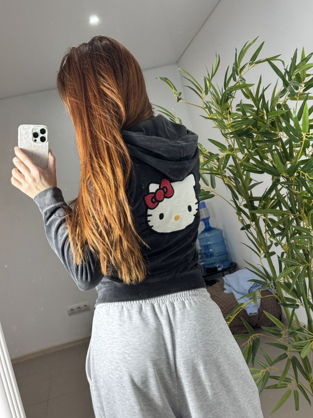 Other VINTAGE HELLO KITTY VELOUR 2000s ZUP UP HOODIE Size S / US 4 / IT 40 - 10 Thumbnail