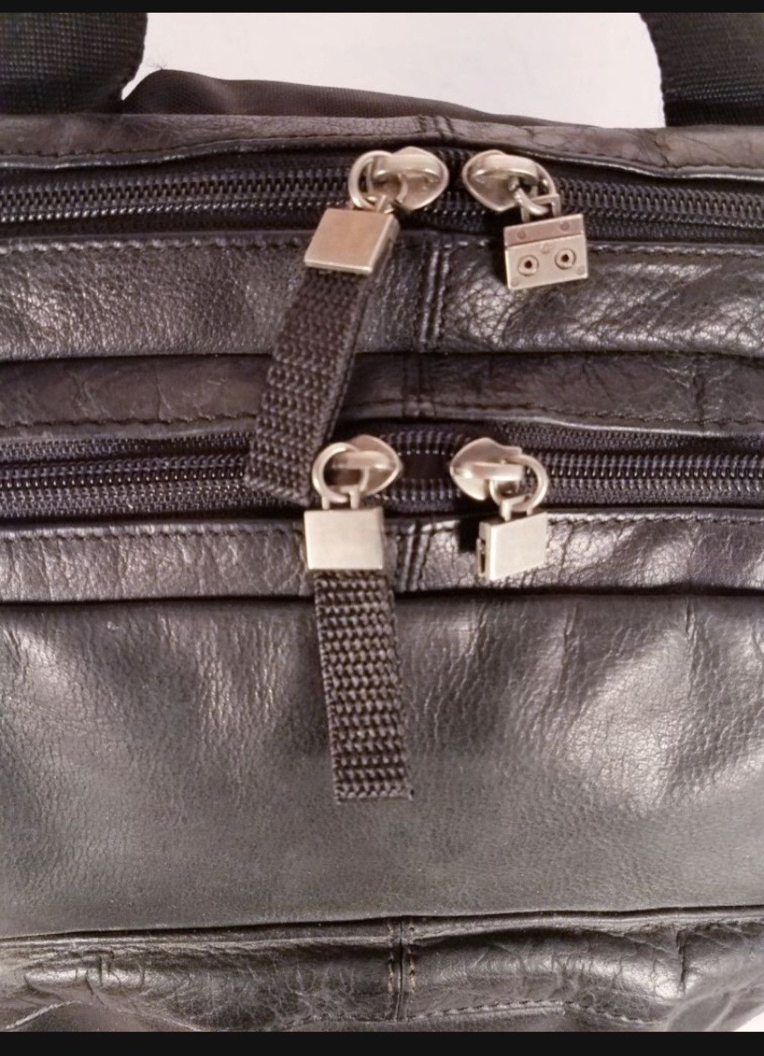 Wilsons Leather cross body padded laptop bag Size ONE SIZE - 4 Thumbnail