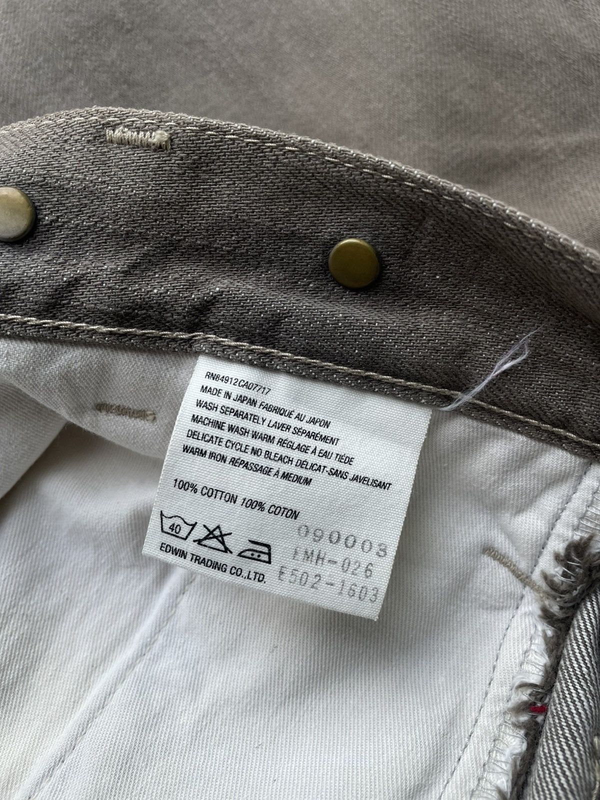 Margaret Howell Margaret Howell x Edwin Selvedge Denim Painter Pants Size US 30 / EU 46 - 11 Thumbnail