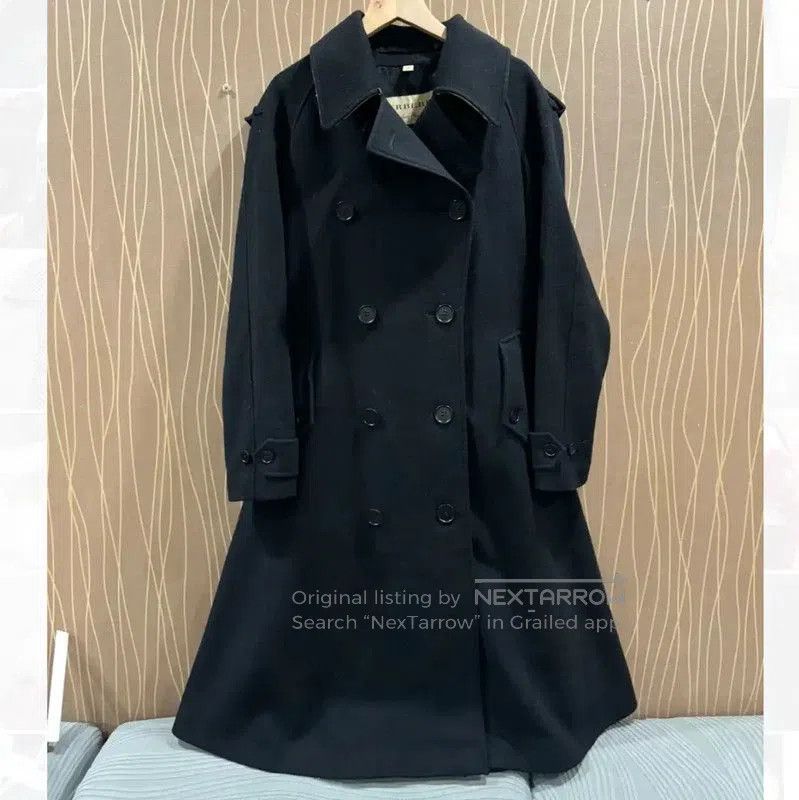 Burberry Burberry Black Wool Women's Coat. Size M / US 6-8 / IT 42-44 - 6 Thumbnail
