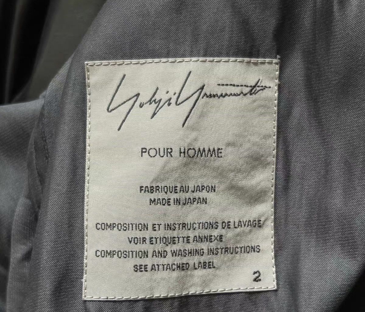 Yohji Yamamoto Yohji Yamamoto 14SS Rain Ripple Biker Coat Size US M / EU 48-50 / 2 - 7 Thumbnail