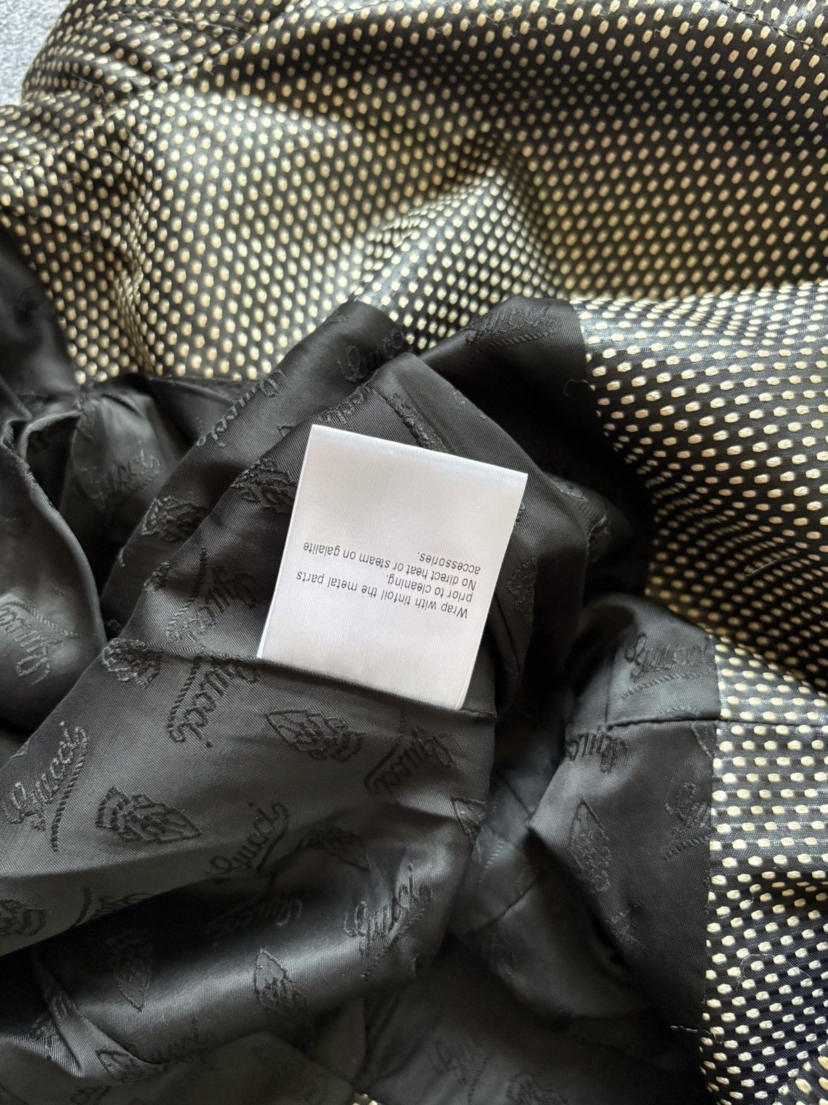 Gucci Archival GUCCI 2007 Frida Giannini Luxury Polka Dot Coat Size XS / US 0-2 / IT 36-38 - 15 Thumbnail