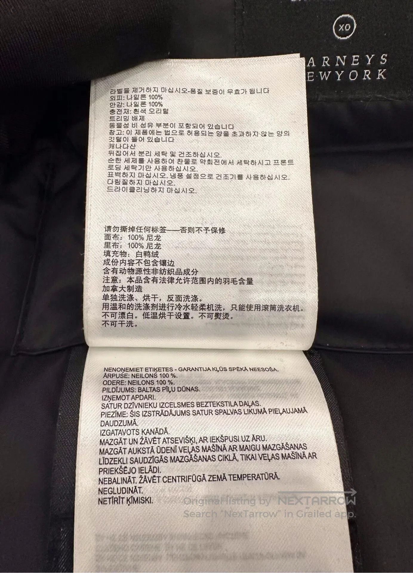 Canada Goose Canada Goose x Barneys New York Down Jacket. Size US L / EU 52-54 / 3 - 8 Thumbnail