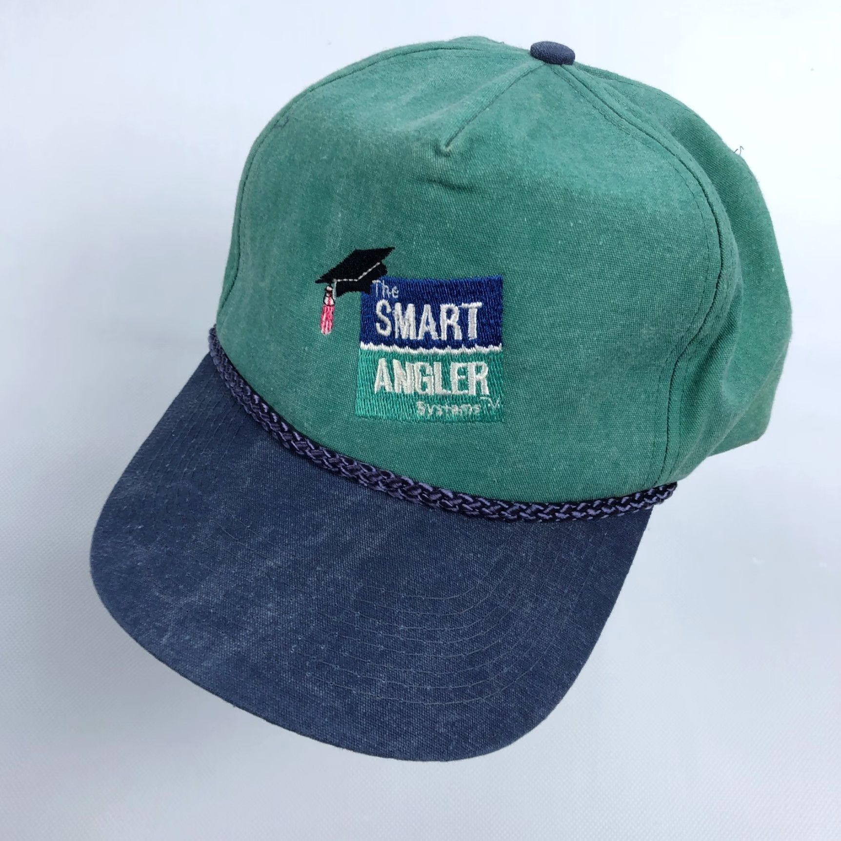 Doublet VINTAGE Cobra Snapback Hat Men One Size Green Rope Double Snap Adjustable 90s Classic Fishing Camouflage Size ONE SIZE - 2 Thumbnail