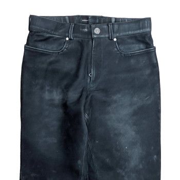 Maison MIHARA YASUHIRO Miharayasuhiro Cowhide Leather Pants Size US 30 / EU 46 - 5 Thumbnail