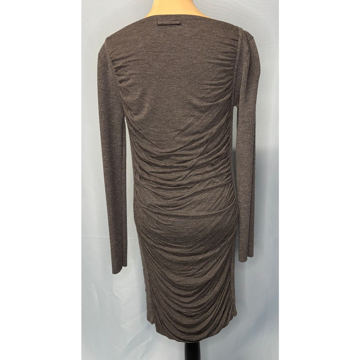 Jean Paul Gaultier JEAN PAUL GAULTIER Sweater-Trimmed Ruched Soliel Dress | XL Size XL / US 12-14 / IT 48-50 - 4 Thumbnail