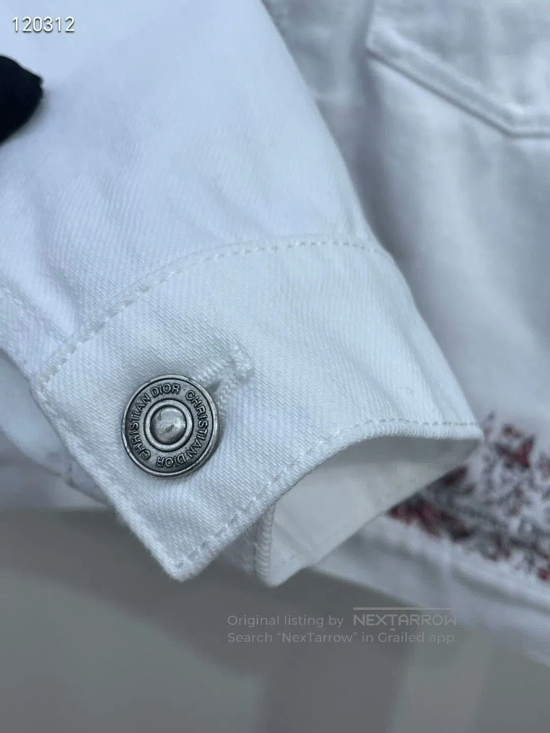Dior Dior 2024 Butterfly Denim Jacket. Size XXS / US 00 / IT 34 - 5 Thumbnail