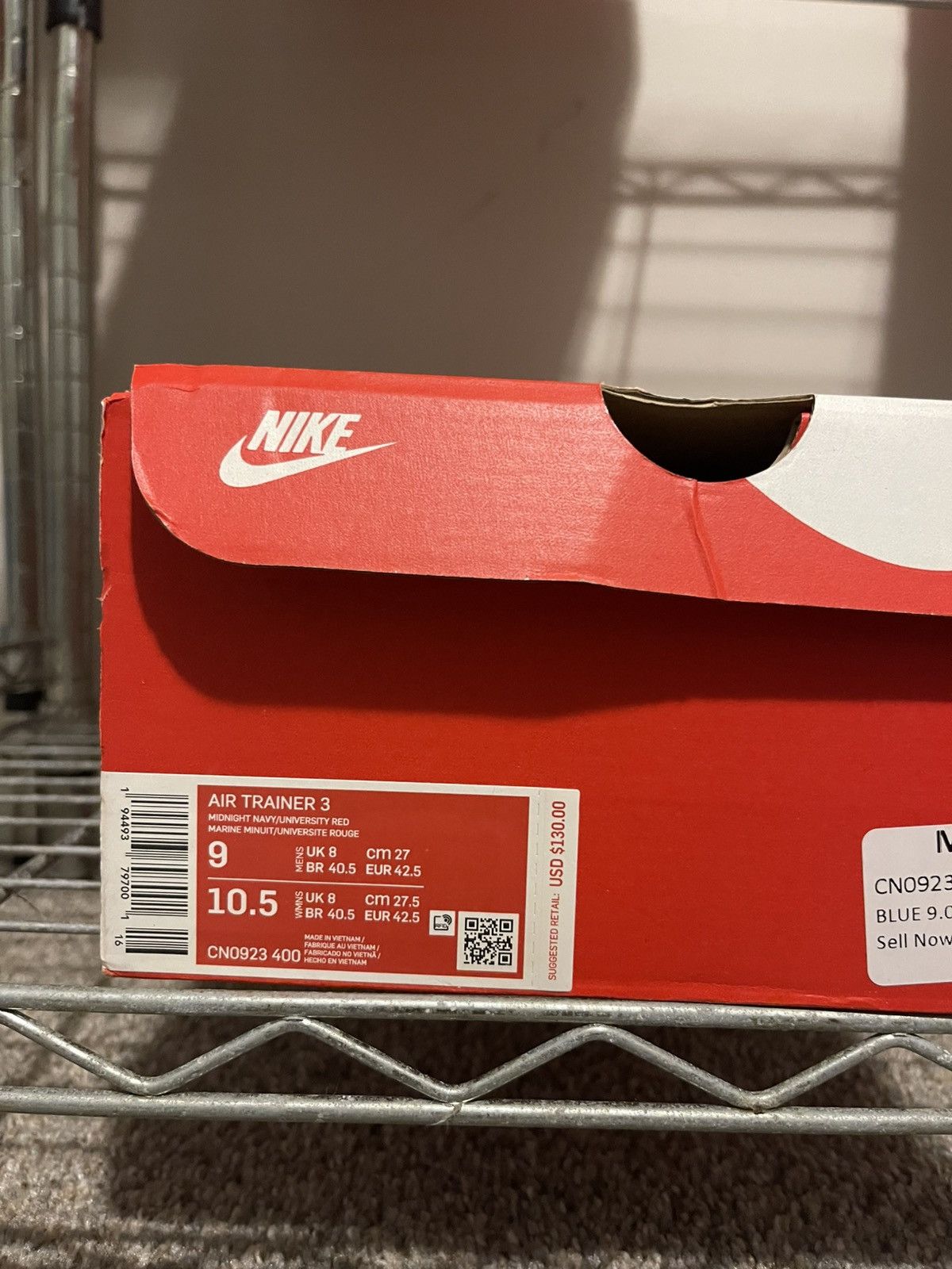 Nike Air Trainer 3 Size US 9 / EU 42 - 2 Thumbnail