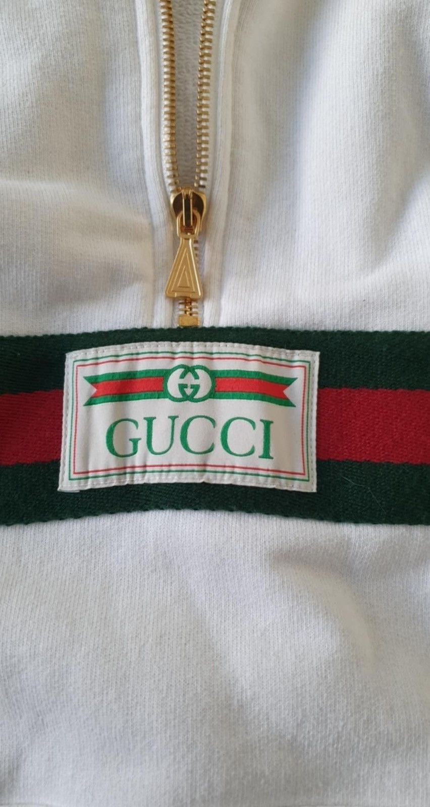Gucci Gucci banner logo hoodie Size US M / EU 48-50 / 2 - 7 Thumbnail