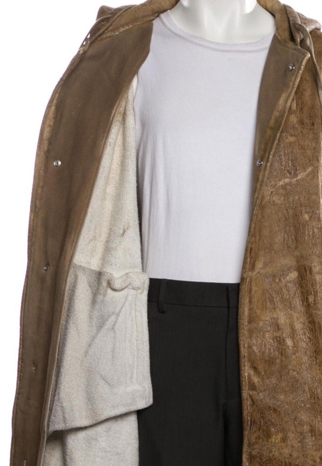 Diesel Authentic Diesel Oversized Coated Cotton Parka Coat SzL-XL Size US L / EU 52-54 / 3 - 4 Thumbnail