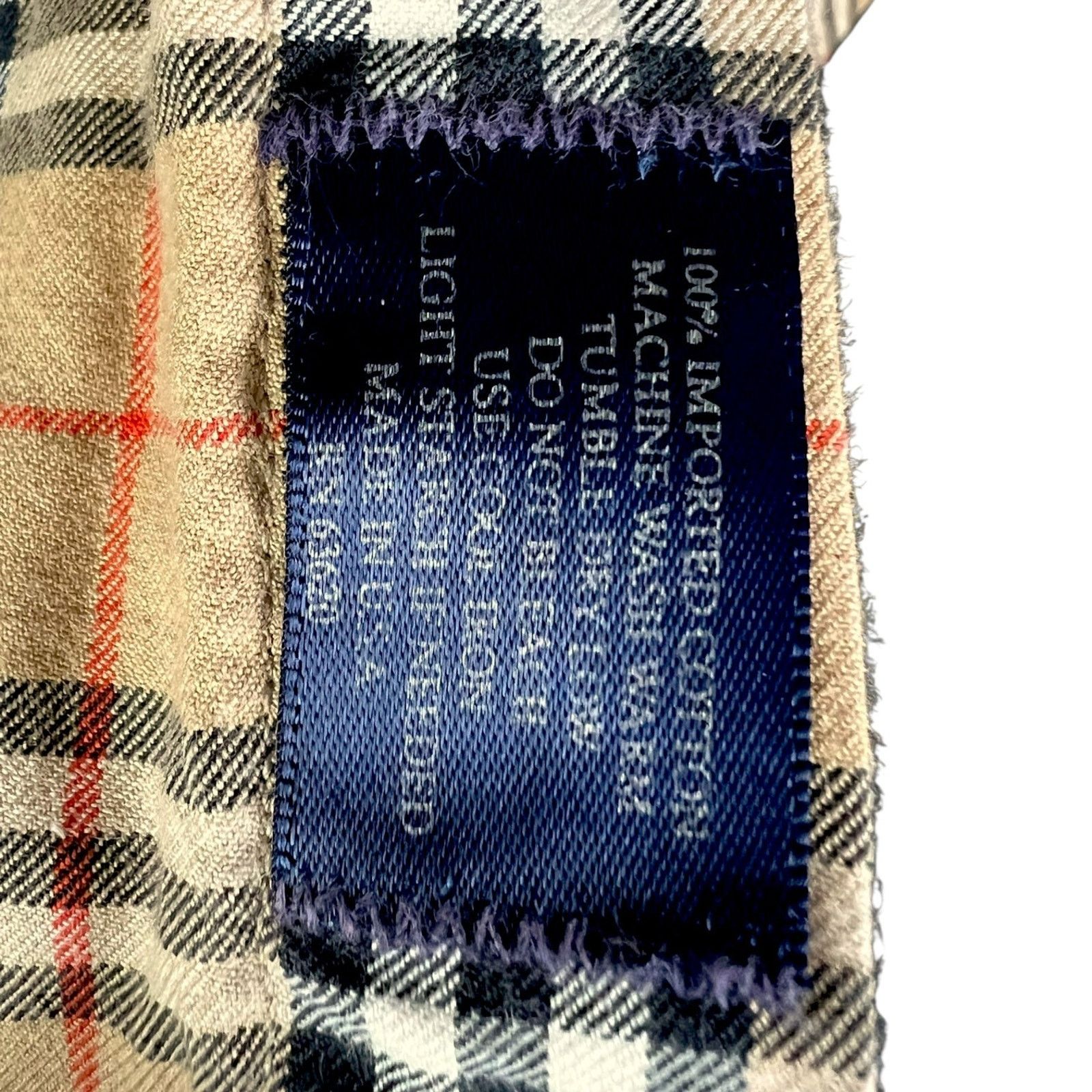 Burberry Burberry London Mens XXL Nova Check Button Down $690 Luxury Size US XL / EU 56 / 4 - 5 Thumbnail