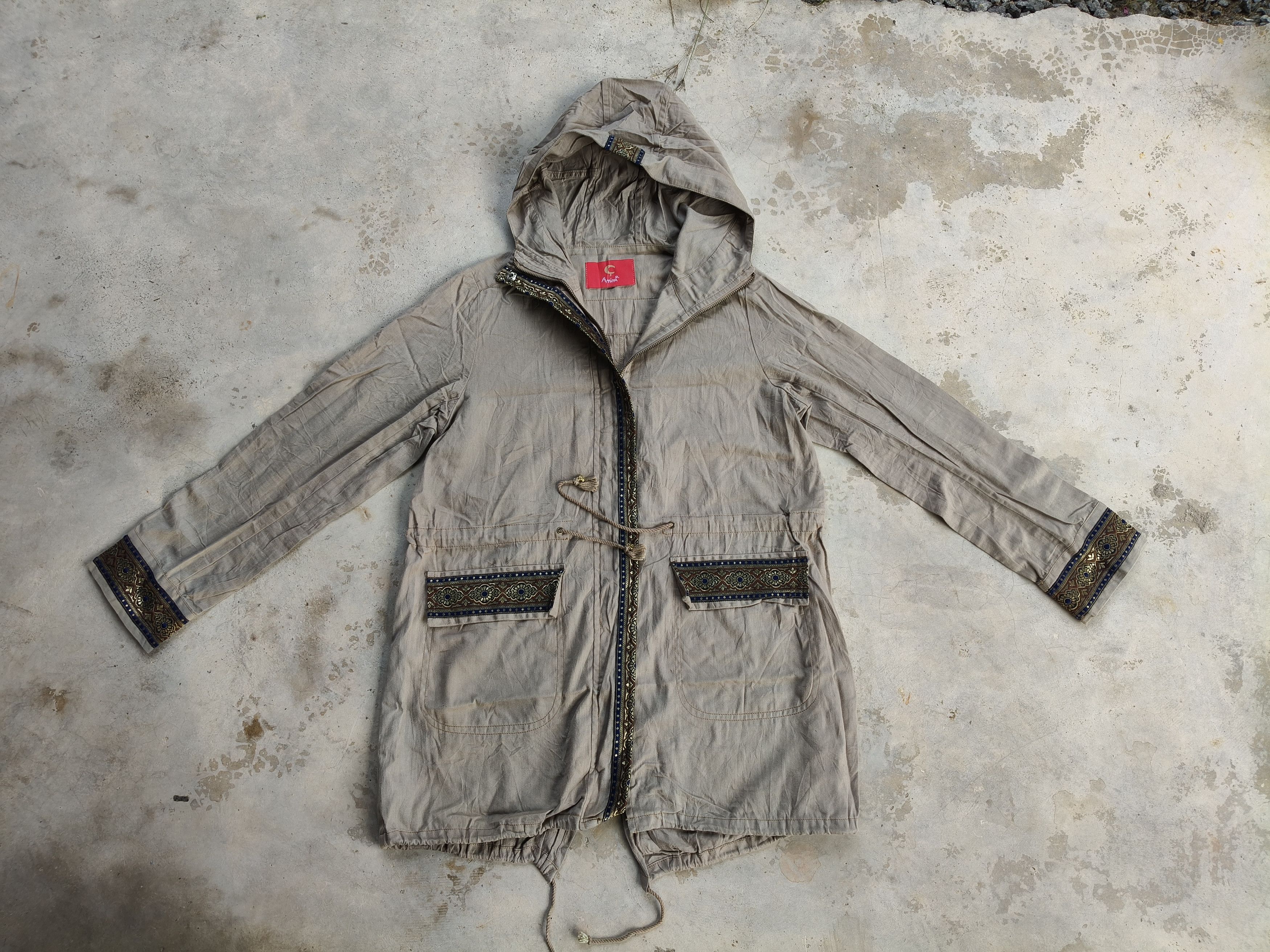 Japanese Brand Amina Long Jacket Size M / US 6-8 / IT 42-44 - 3 Thumbnail