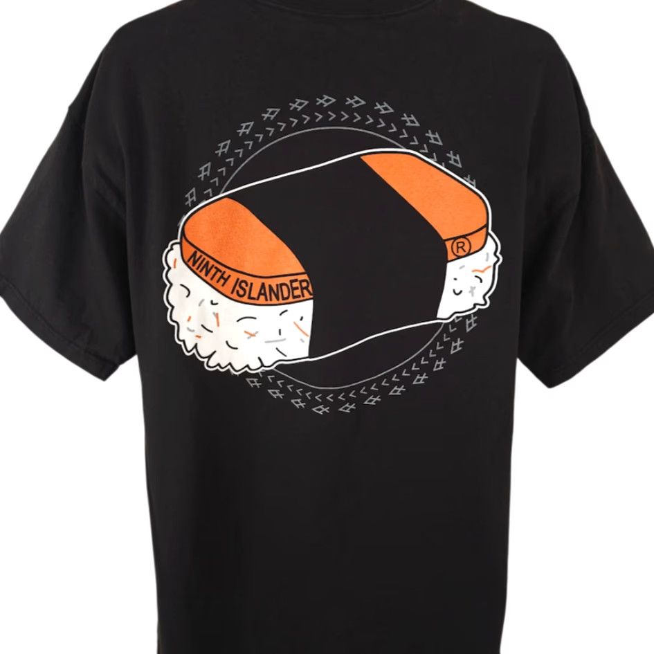 Vintage VINTAGE Musubi T Shirt Mens XL Black Ninth Island Hawaii Las Vegas Size US XL / EU 56 / 4 - 5 Thumbnail