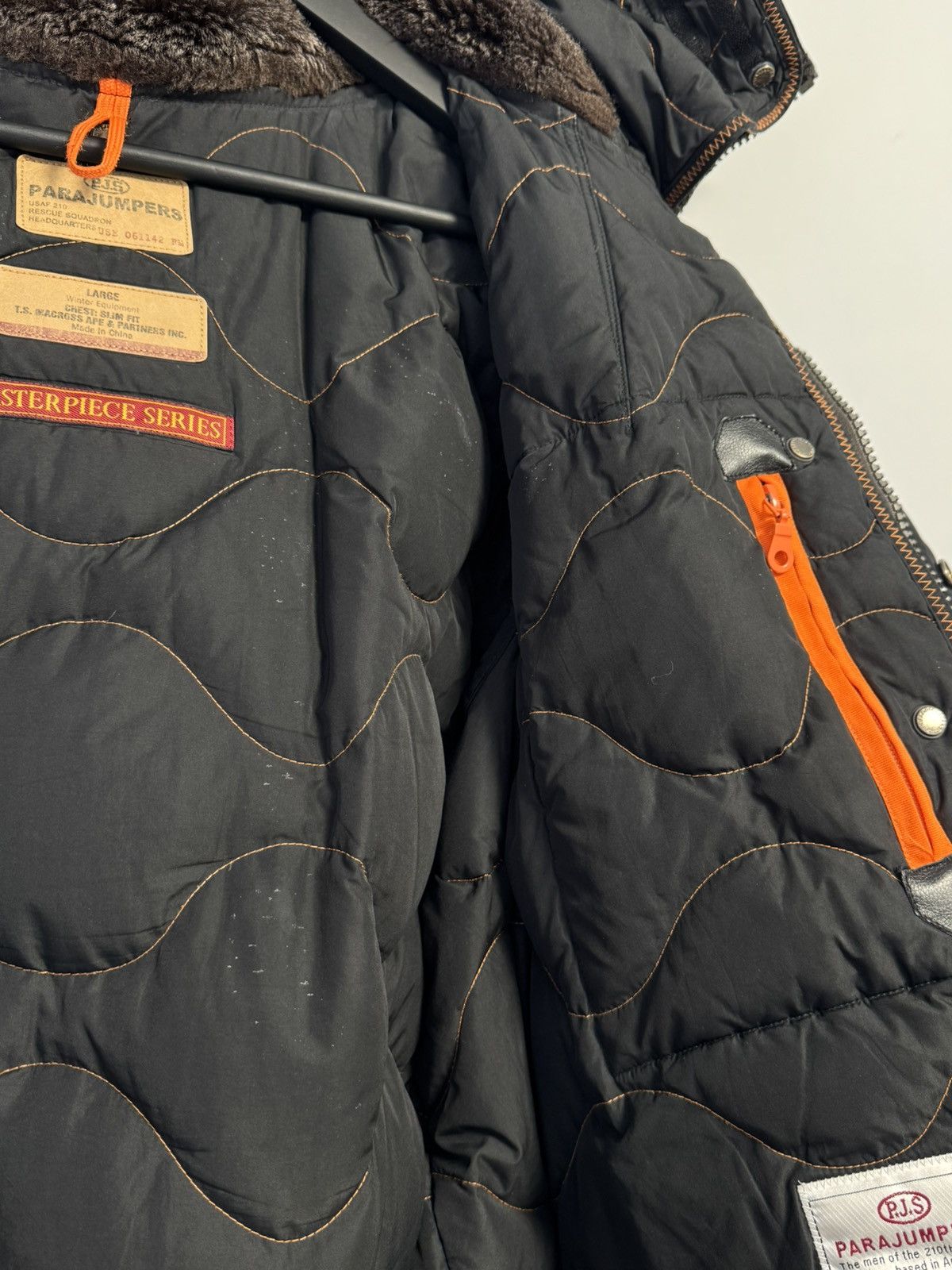 Parajumpers Mens Parajumpers Right Hand Short Jacket Black Size US L / EU 52-54 / 3 - 20 Thumbnail