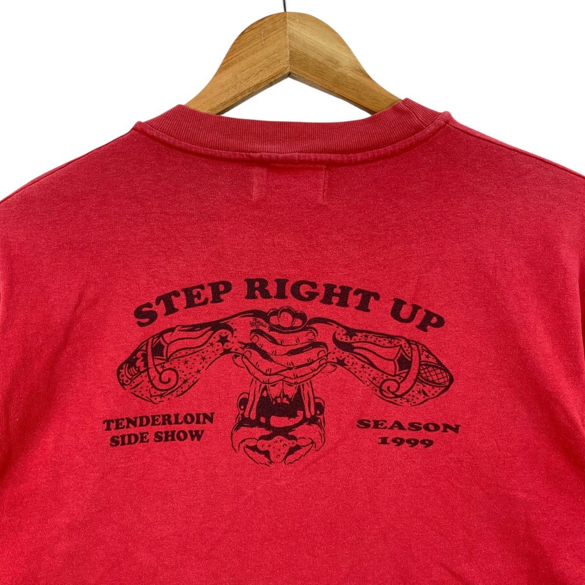 Tenderloin Vintage 90s TENDERLION Side Show Step Right Up Alive Tshirt Size US M / EU 48-50 / 2 - 2 Thumbnail