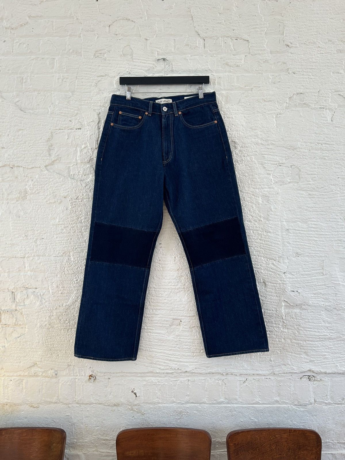 New Our Legacy Third Cut Indigo Denim Jeans
