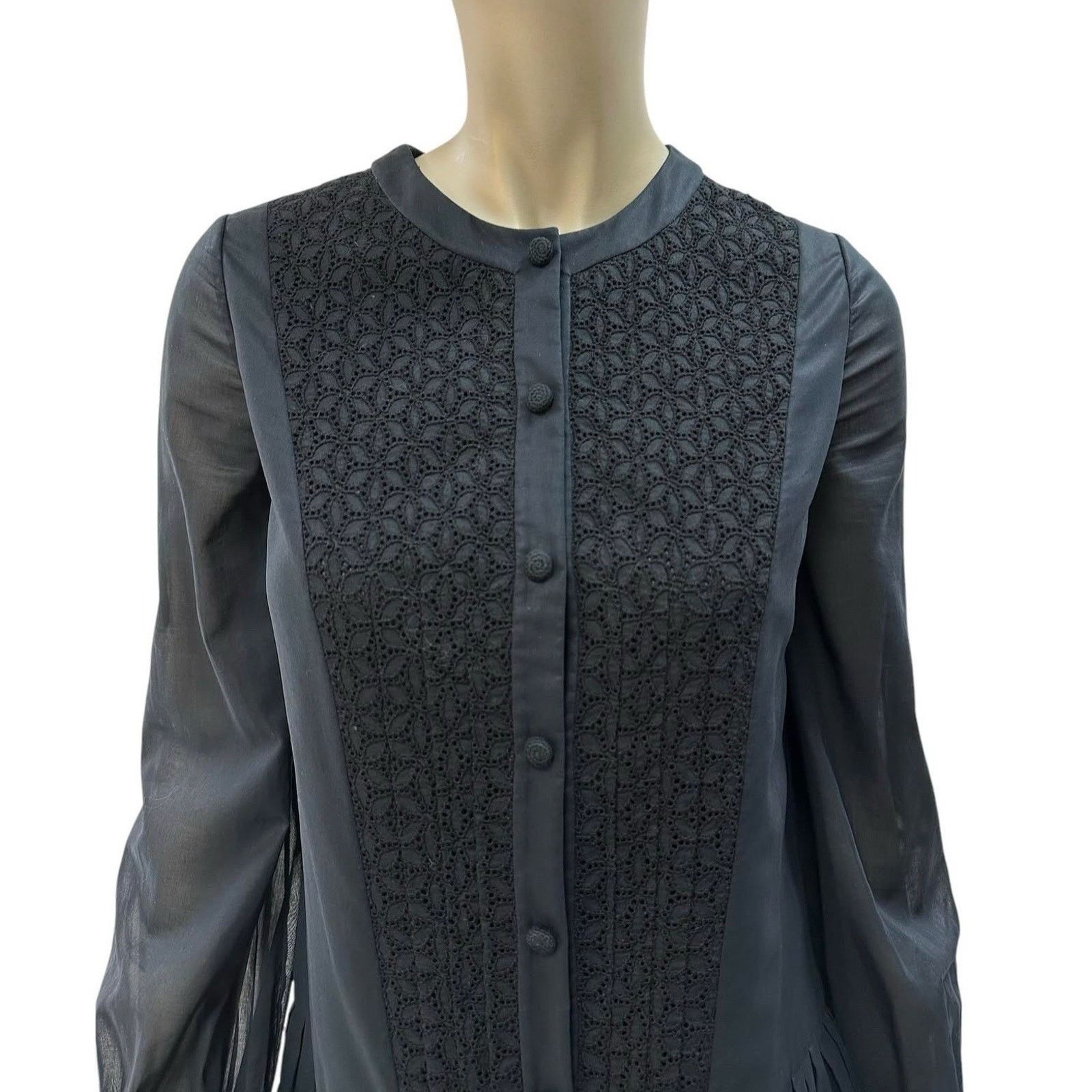 Saint Laurent Paris Saint Laurent Mid-length dress Sz.38 Size S / US 4 / IT 40 - 2 Thumbnail