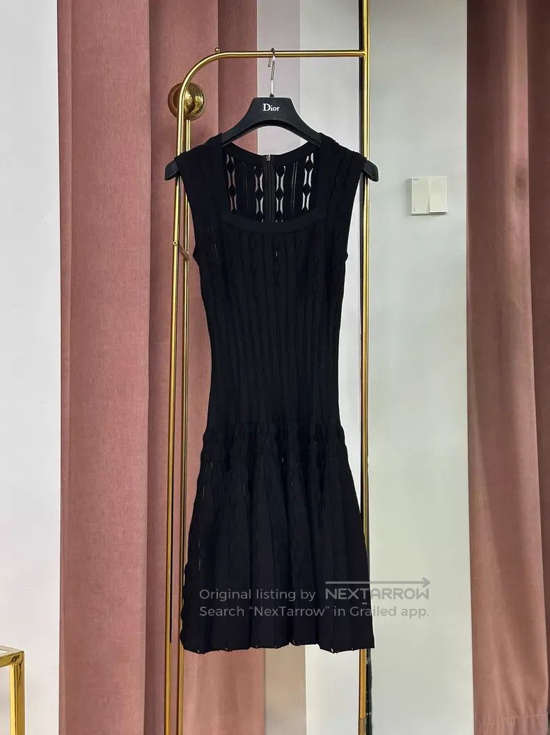 Alaia Alaia Black Knitted Dress Size XS / US 0-2 / IT 36-38 - 1 Thumbnail