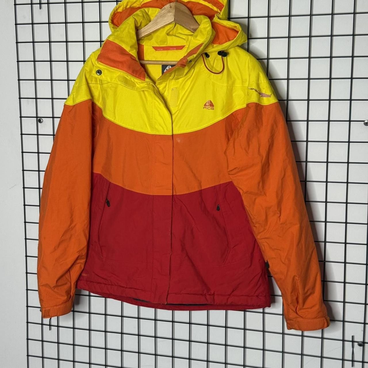 Nike ACG Nike ACG Fleece Orange Hardshell Red Vintage Size M / US 6-8 / IT 42-44 - 2 Thumbnail