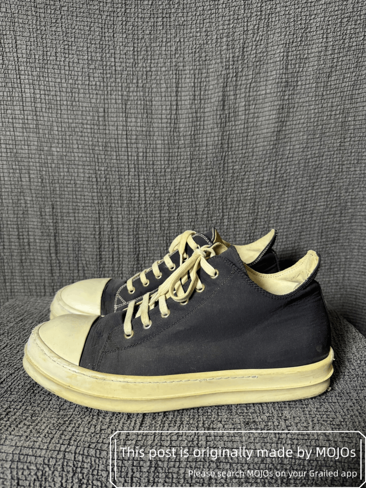 Rick Owens Sz 43 Rick Owens 16SS Nylon Low-Top mojos26113 Size US 10 / EU 43 - 3 Thumbnail