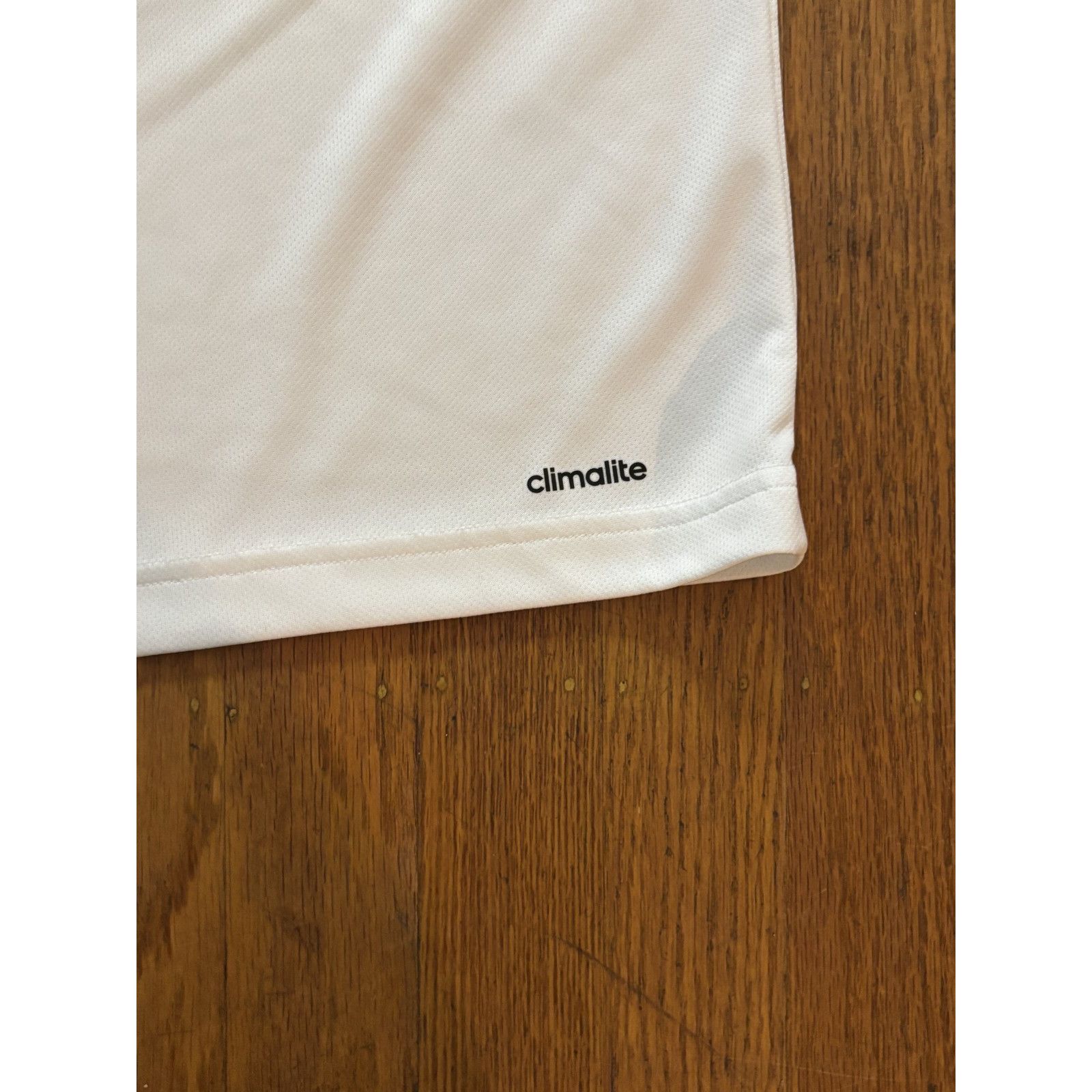 Adidas Adidas Tennis Polo Shirt White Men L ClimaLite Performance Size US L / EU 52-54 / 3 - 3 Thumbnail