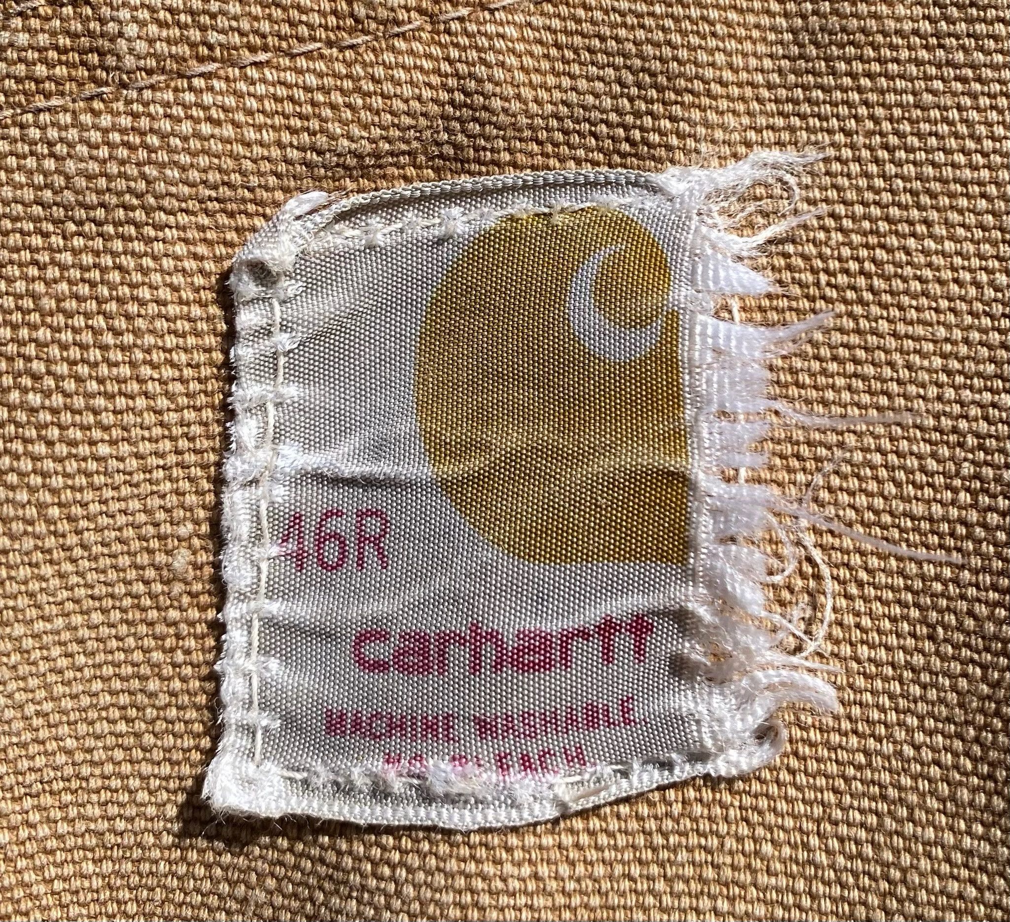 Carhartt 80’s Carhartt Duck Canvas Lined Distressed Coveralls Large Size US 42 / EU 58 - 3 Thumbnail