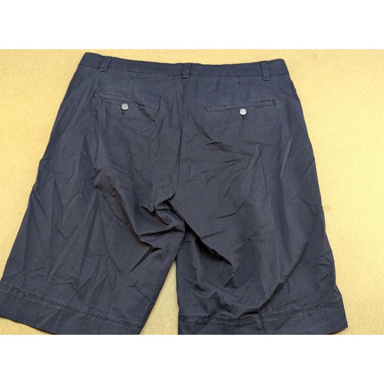 Vintage Cambio Stella Shorts Bermuda Black Womens Size 42 Chino Drawstring Quick Dry Athletic Casual Slim Fit Shorts Womens Black Size 28" / US 6 / IT 42 - 2 Thumbnail