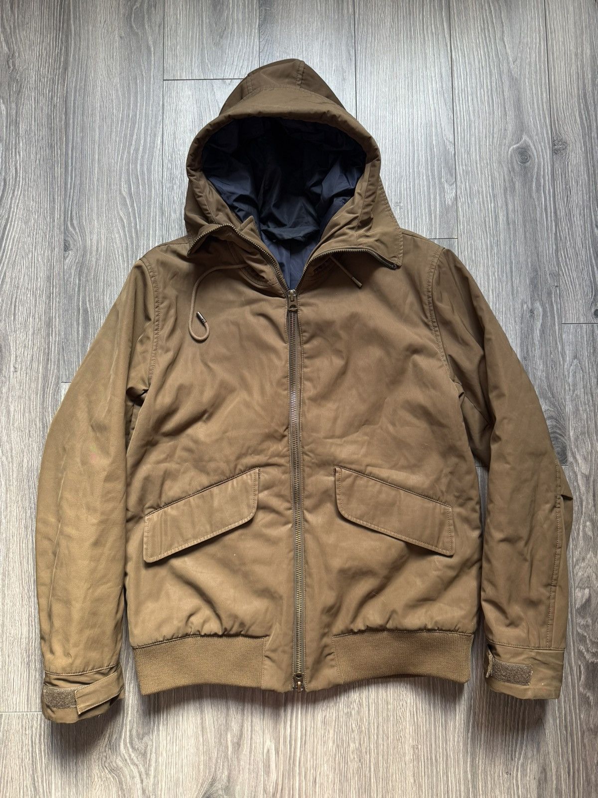 Acne Studios Acne Studios Portland FW16 hooded jacket in Brown 48 Size US M / EU 48-50 / 2 - 3 Thumbnail