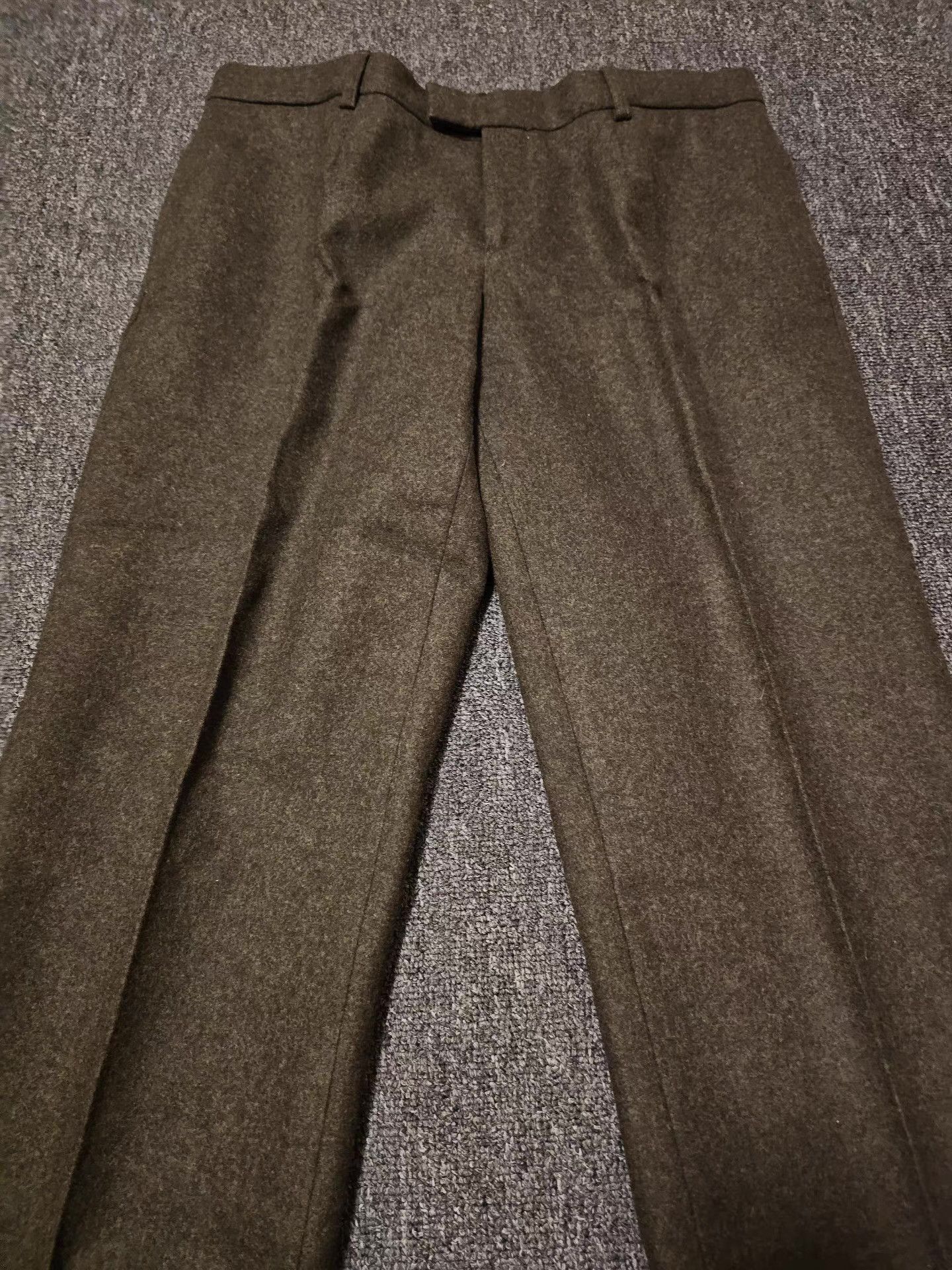 Burberry Burberry Wool Casual Pants Q4 Size US 34 / EU 50 - 2 Thumbnail