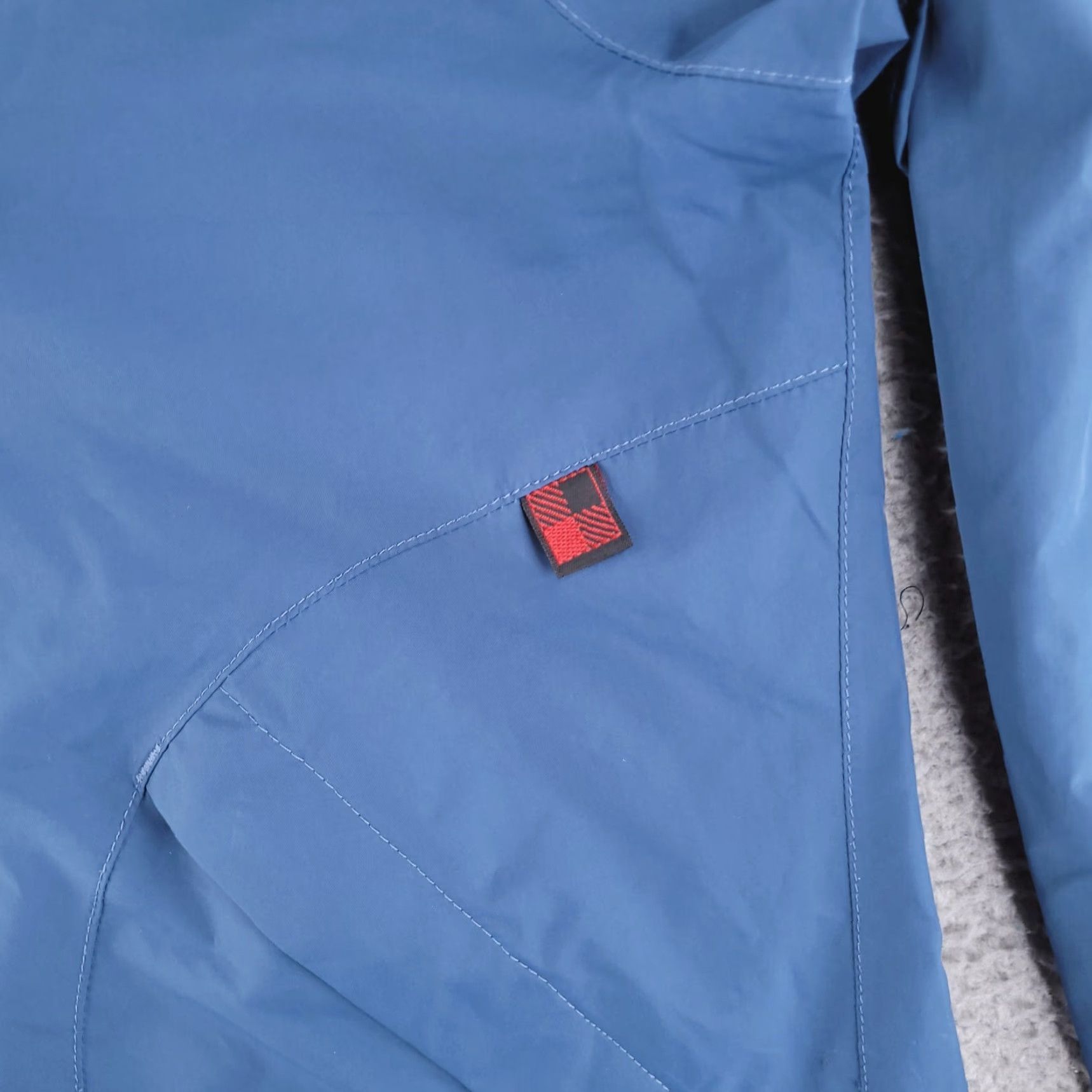 Vintage Woolrich Jacket Womens M Blue Polyester Windbreaker Shell ANorak Size M / US 6-8 / IT 42-44 - 4 Thumbnail
