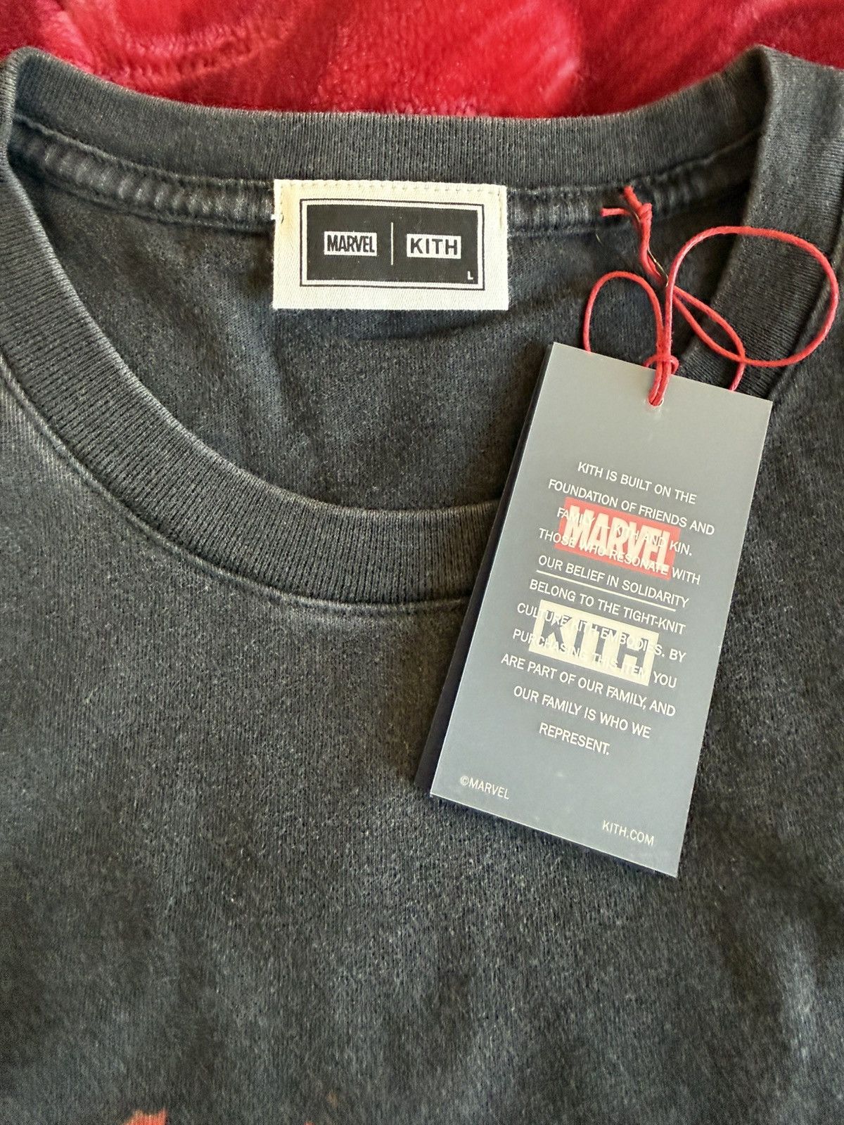 Kith × Marvel Comics Kith For Marvel Ghost Rider Vintage Tee Black Size Large Size US L / EU 52-54 / 3 - 4 Thumbnail